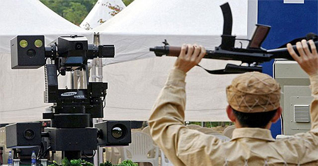 Samsung once created an extremely 'cool' automatic shooting robot