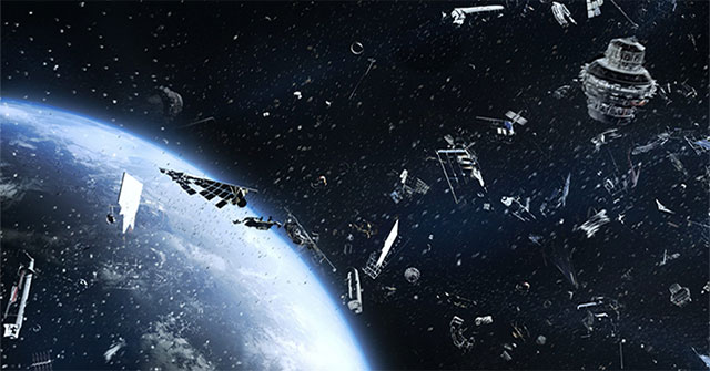 Satellite debris poses a serious threat to the atmosphere