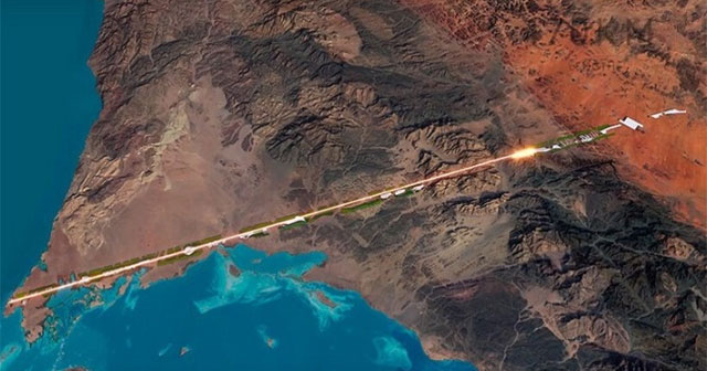 Saudi Arabia begins construction of 'straight city'