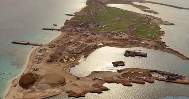 Saudi Arabia's NEOM megacity construction site