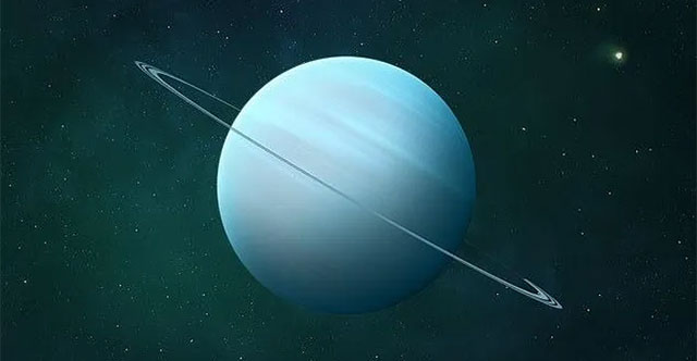 Scientists have discovered that Uranus is not completely filled with ice