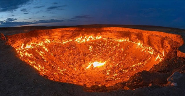 Scientists propose the idea of ​​drilling 'Hell's Gate' to put out the fire