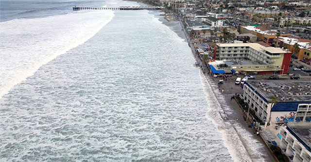 Sea levels are rising rapidly due to El Nino and climate change