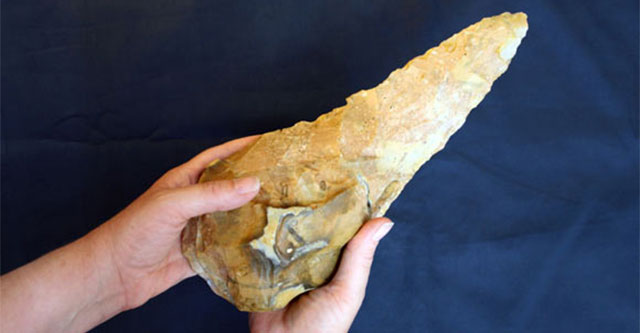 'Shocking' 300,000-year-old treasure buried by another species unearthed