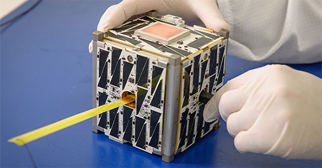 Small satellite the size of a shoebox changed the world