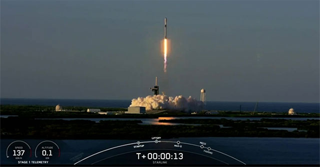 SpaceX kicks off 2022 with the launch of 49 satellites