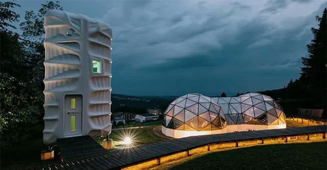 SpaceX rockets may be able to 'ship' these buildings to Mars in the future