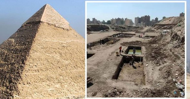 Strange inscriptions appear on 2,400-year-old ruins in the pharaoh's temple