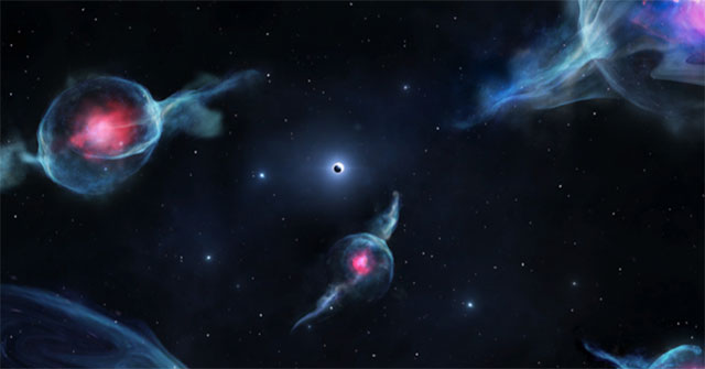 Strange objects discovered at the center of the Milky Way