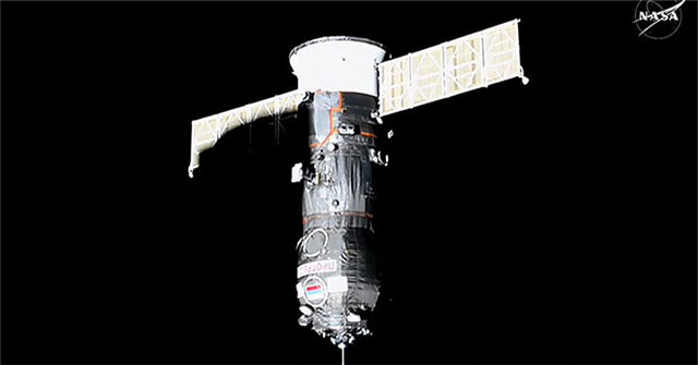 'Strange smell' detected on cargo spacecraft to ISS