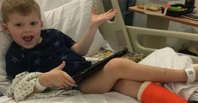 Strangely, the boy does not know pain: 'Superpower' turns out to be an extremely rare disease