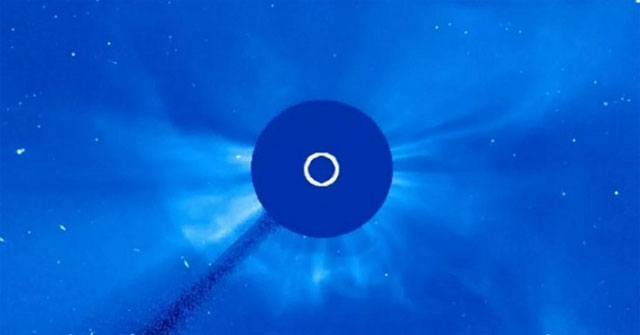 Strong solar storm brings the aurora to the US