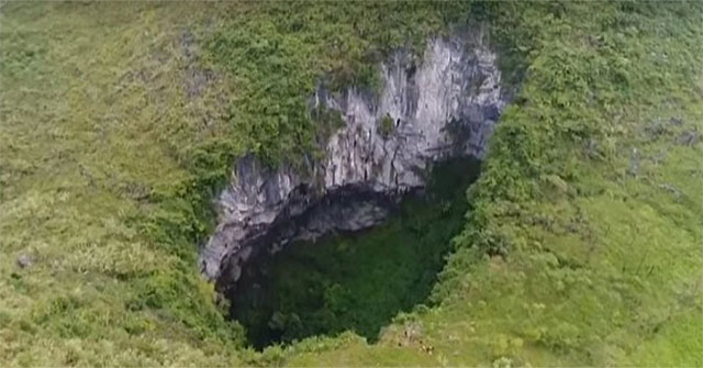 Stunned by the flora and fauna inside the world's deepest sinkhole