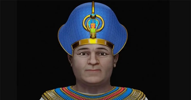 Successfully reconstructed the portrait of pharaoh Tutankhamun's grandfather