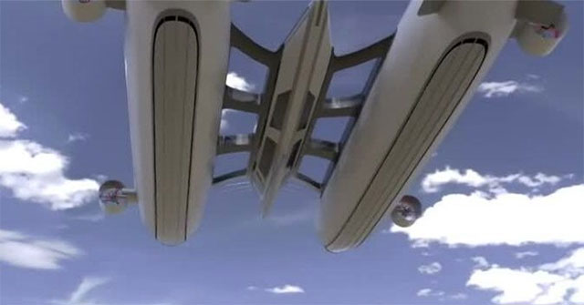 Super yacht can fly in the sky at a speed of 110km/h