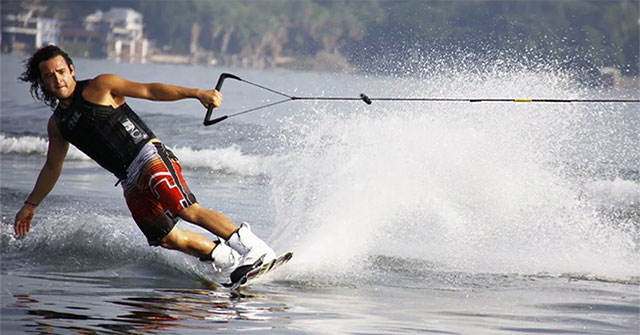Surfing on the water like a god, what do you know about the history of water skiing?
