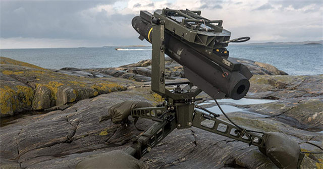 Swedish Robot 17 short-range anti-ship missile - Hellfire 'portable' version