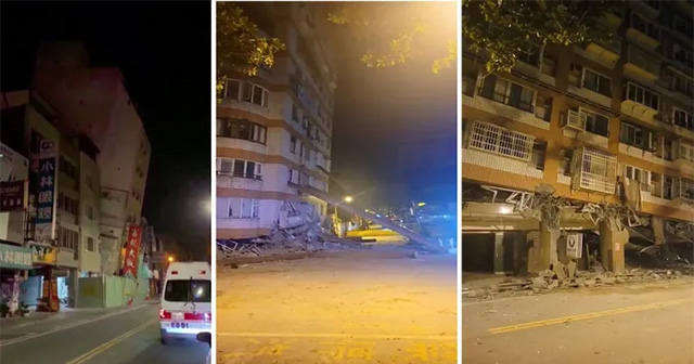 Taiwan suffered more than 80 earthquakes overnight