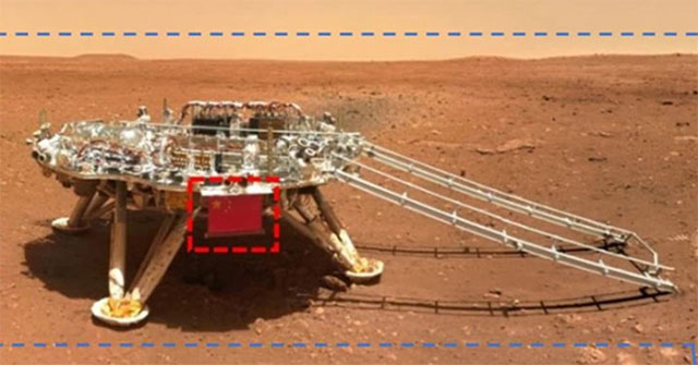 Technology helps China become the first country to plant a flag on Mars