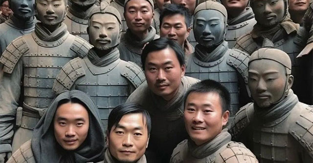 Terracotta army, China's Bat Ky army 'resurrected' under the hands of AI