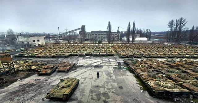 The 3 largest tank graveyards in the world: From warriors to scrap metal