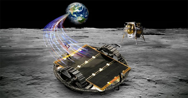 The army of tiny robots explores the Moon
