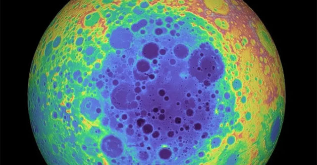 The biggest collision on the Moon was more than 4 billion years ago