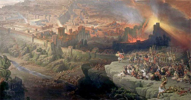 The bloody battle of Jerusalem: 3 layers of walls broke one after another, more than 1.1 million people died