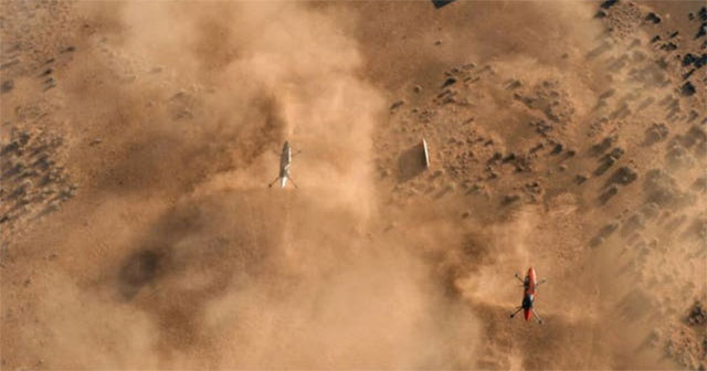 The car flies at a speed of 155km/h for the first time in a race