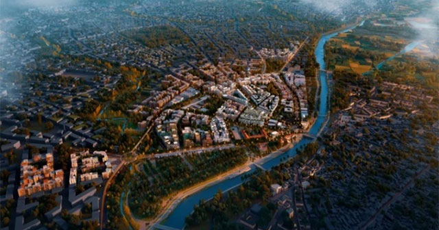 The city was built to withstand all natural disasters.