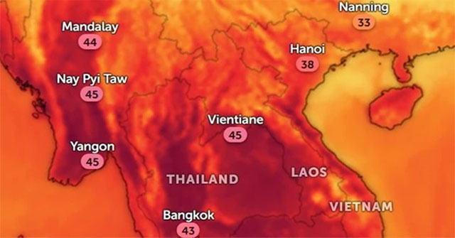 The current heat in Southeast Asia is unprecedented, what will the upcoming weather be like?