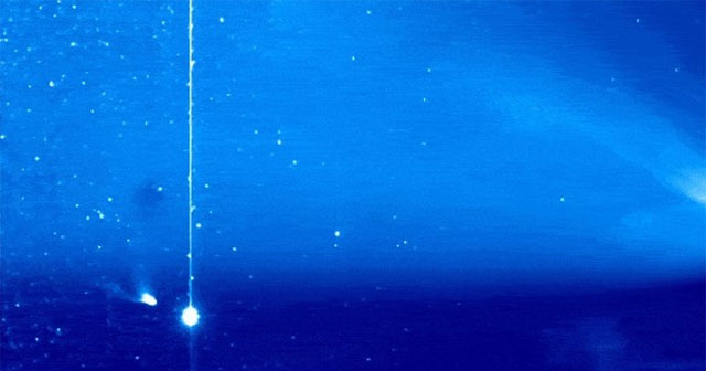 The 'devil comet' had its tail ripped off by a solar storm
