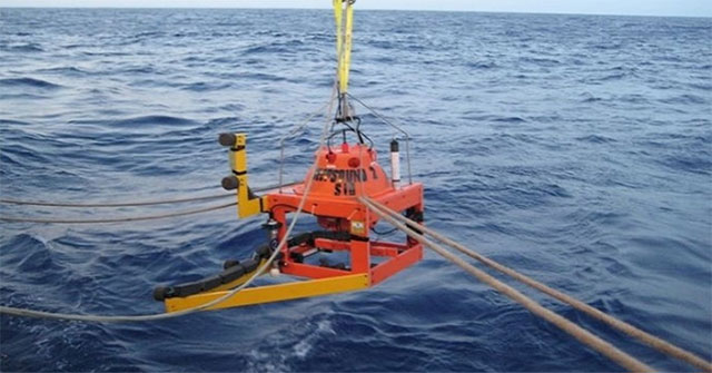 The explosion helps measure the deepest point on the ocean floor