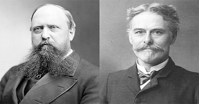 The famous bone war between two paleontologists
