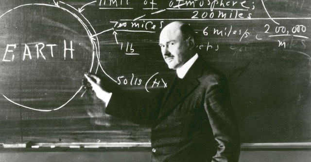 The father of modern rocketry believes that clouds are a race of parasitic aliens causing trouble for humanity
