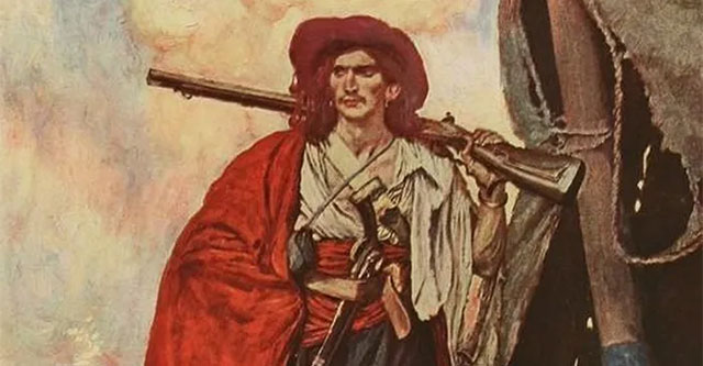 The ferocity of the notorious 17th century 'pirate king'