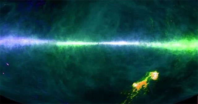 The galaxy containing the Earth is punctured: The culprit causes shivers!