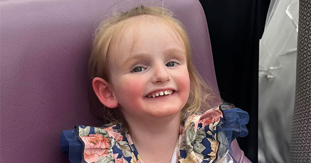 The girl has an extremely rare disease, 'one in a billion'