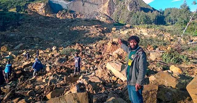 The landslide disaster in Papua New Guinea killed more than 300 people