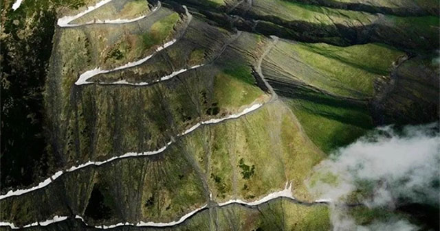 The majestic natural scenery is overwhelming on the most dangerous road in the world