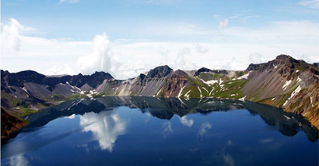 The mystery of Thien Tri lake surrounds the whole mountain, there is no source of water flowing in, reserves of 2 billion tons