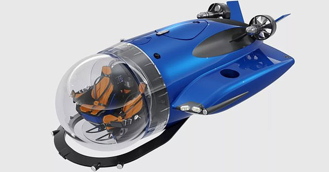 The Netherlands launches an electric 'super submersible' that runs faster than dolphins