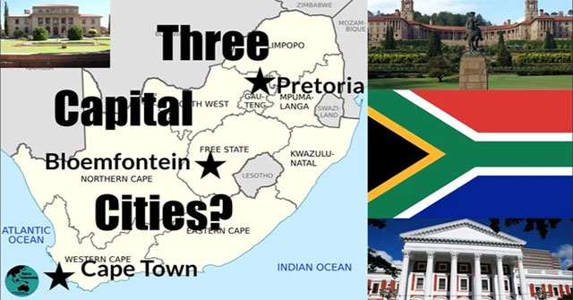 The only country in the world that owns up to 3 capitals