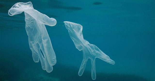 The pandemic creates 25,900 tons of waste for the oceans