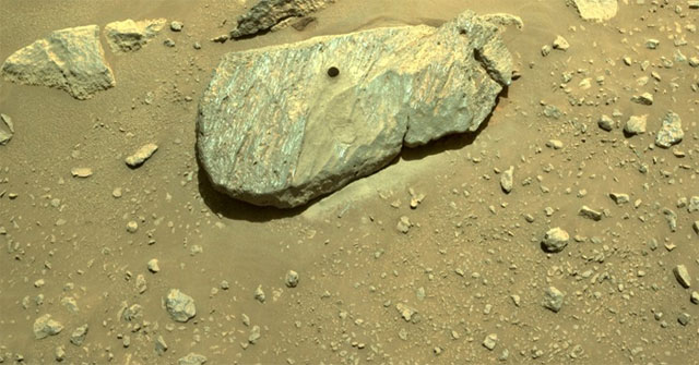 The Perseverance rover has taken soil and rock samples on Mars