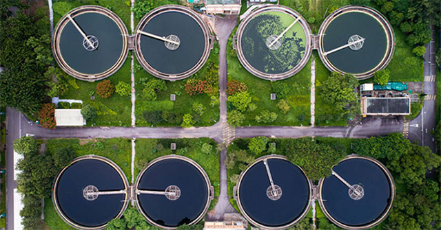 The recycling process turns wastewater into a 'treasure'
