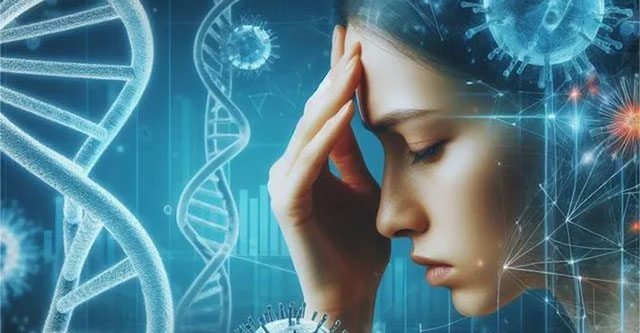 The relationship between ancient viral DNA and mental illness