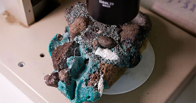 The rock that signals people's fears have come true