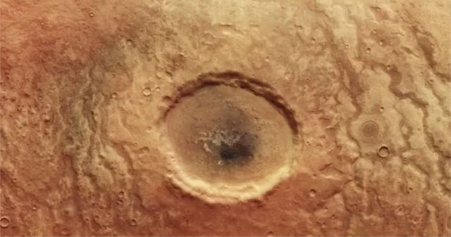 The rover found the scary 'evil eye' on Mars