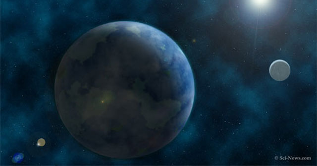 The strangest 'solar system' in the universe: The planets rotate... perpendicular